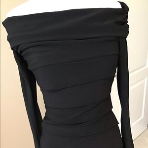 WHITE HOUSE BLACK MARKET rouche dress